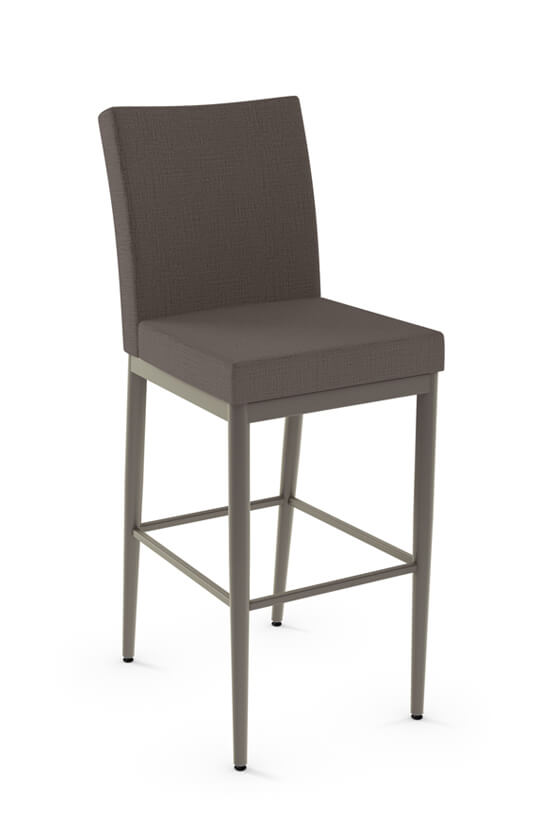 Amisco's Melrose Stationary Upholstered Bar or Counter Stool