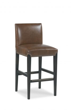 Fairfield's Roxanne Wooden Bar Stool with Upholstered Back and Seat