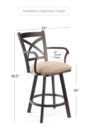 Wesley Allen's Edmonton with Arms in Spectator Height