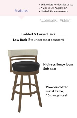 Features of this bar stool