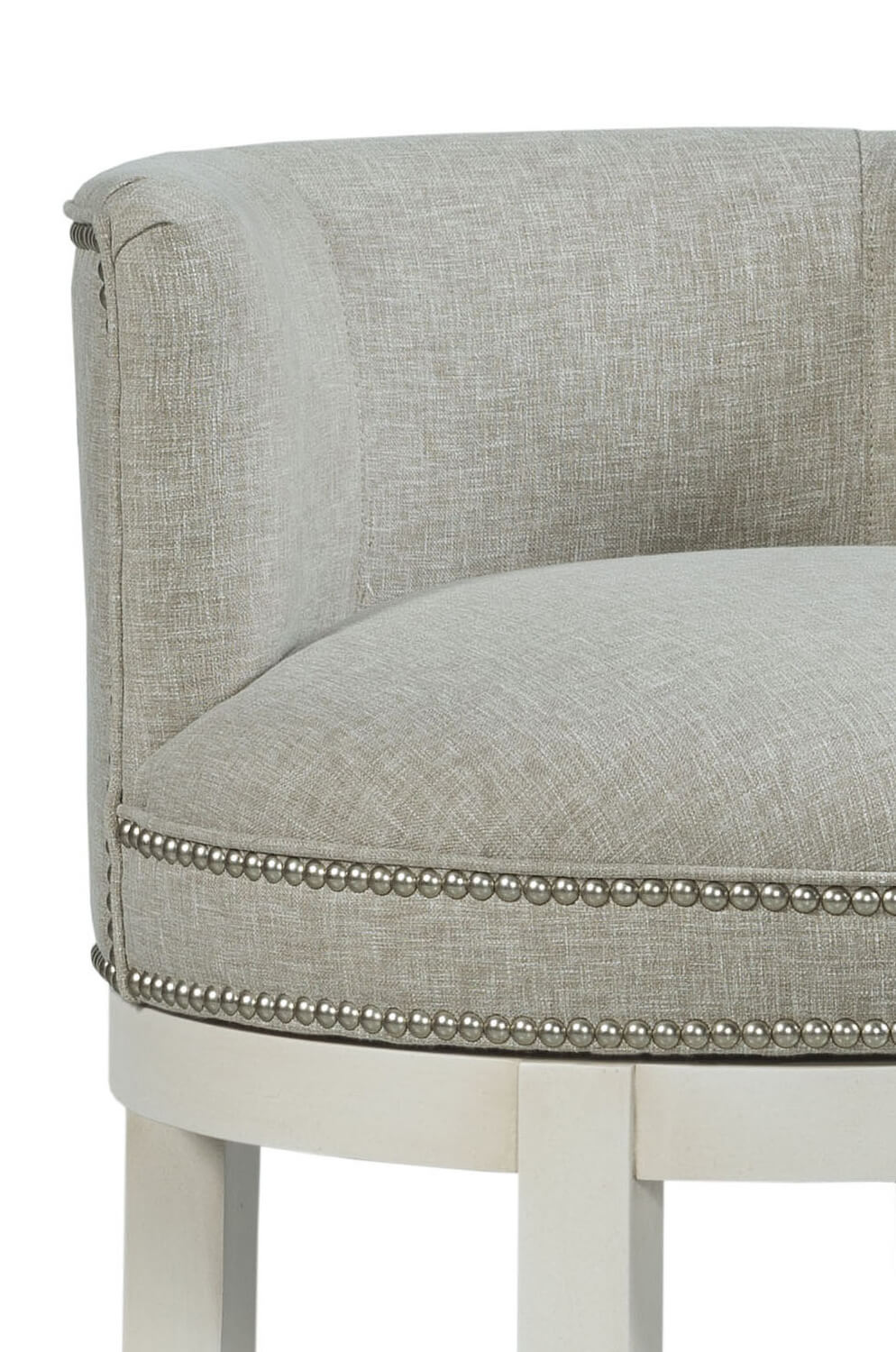 Cosmo Upholstered Nailhead Swivel Stool, Cosmo Counter Stool