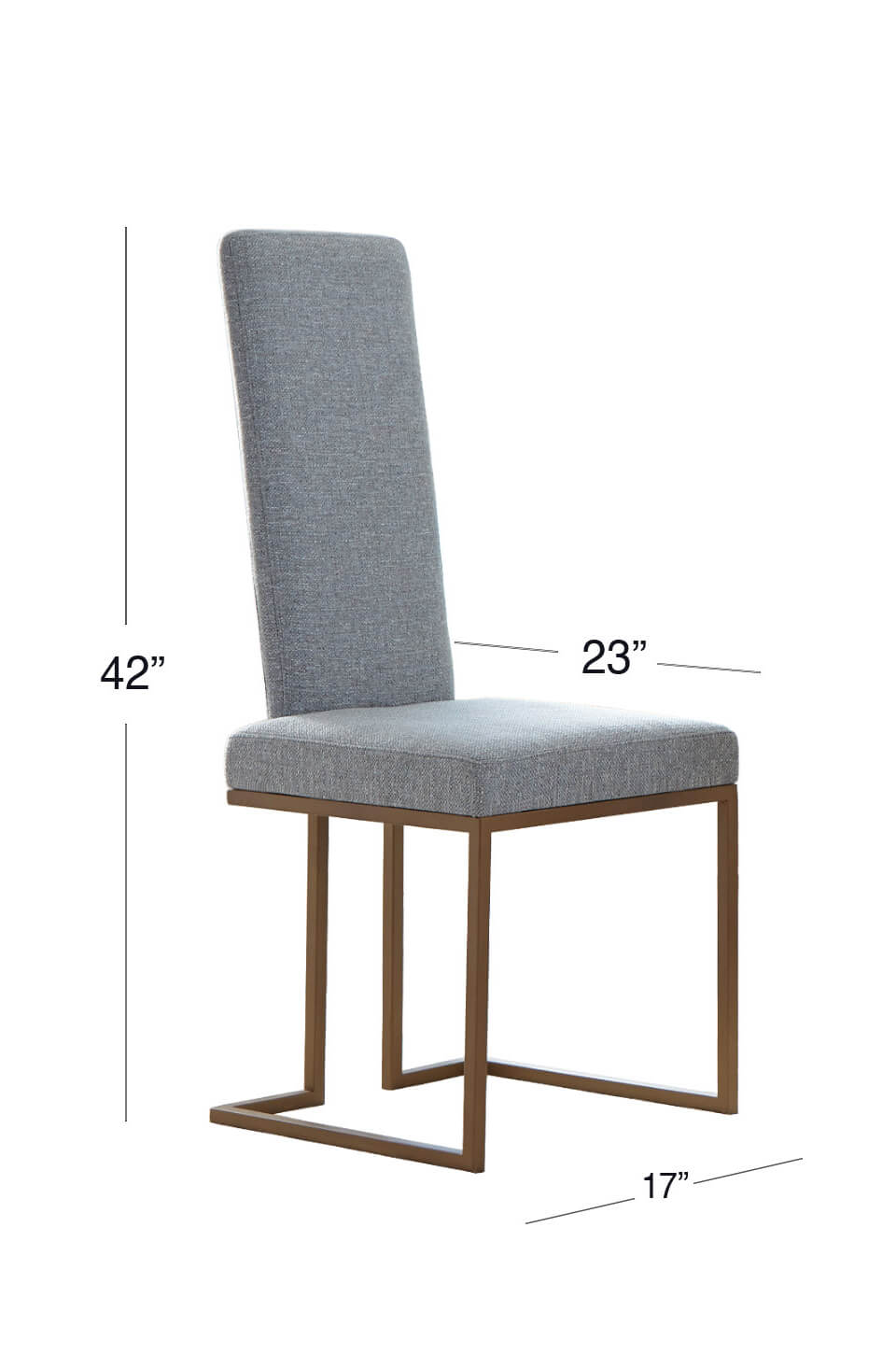 Brentwood Modern Upholstered Dining Chair