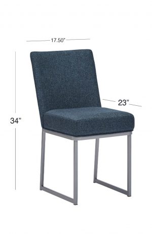 Wesley Allen's Marbury Dining Chair Dimensions