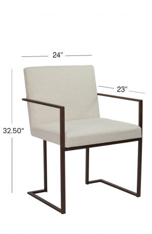 Wesley Allen's Marzan Dining Chair Dimensions