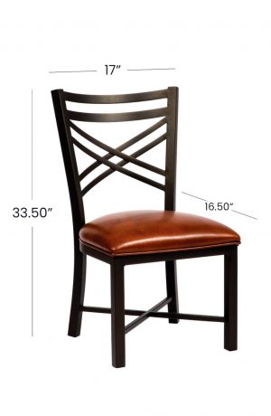 Wesley Allen's Raleigh Chair Dimensions