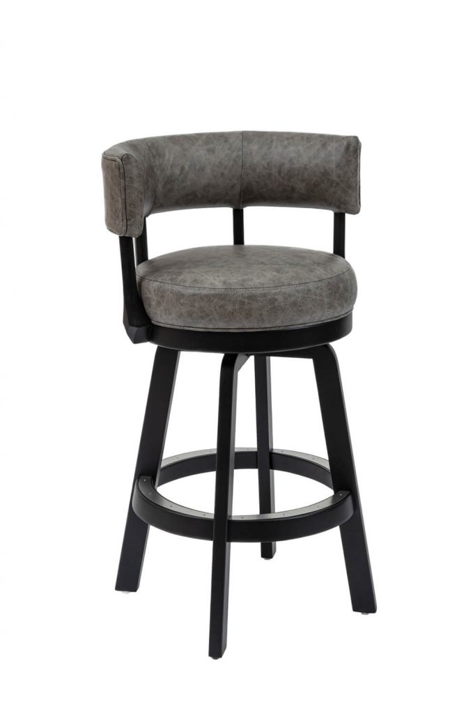 Comfortable Bar Stool, Round Seat Bar Stool With Back