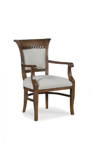 Fairfield's Bonham Upholstered Wood Dining Arm Chair