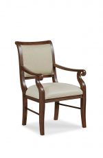 Fairfield's Emmett Upholstered Wood Dining Chair with Arms