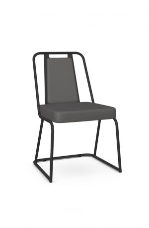 Amisco's Cassidy Black Dining Chair Upholstered