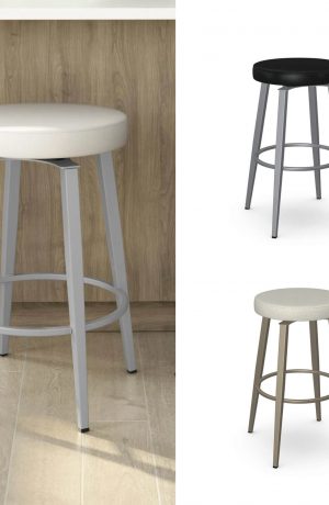 Amisco's Zip Modern Custom Made Backless Bar Stool