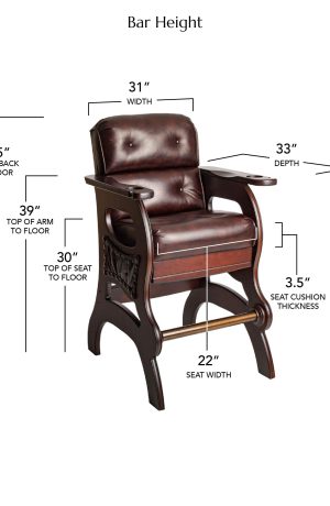 Bar Height Dimensions