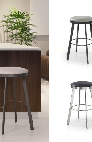 Trica's Ally Modern Backless Bar Stool - Custom Made Choices