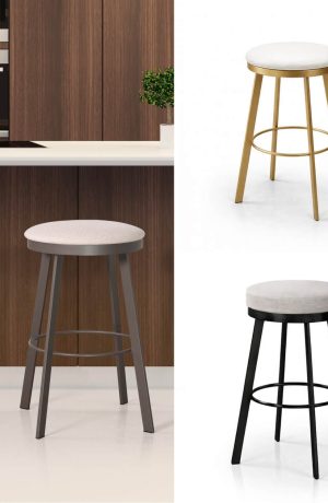 Trica's Ally Modern Backless Bar Stool - Custom Made Choices