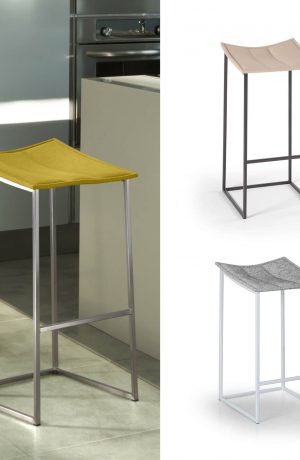 Trica's Bocca Modern Backless Bar Stool - Custom Made Choices