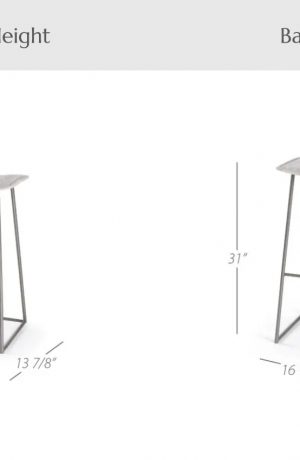 Trica's Palmo Stool in Counter Height and Bar Height