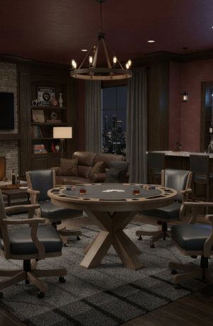 Darafeev's 960 Caster Chairs with the Duke Table