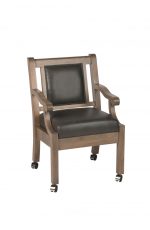 Darafeev's Duke Club Chair with Arms and Casters