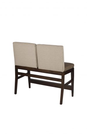 Darafeev's Roncy 2-Seater Flexback Bar Stool Bench - View of Back
