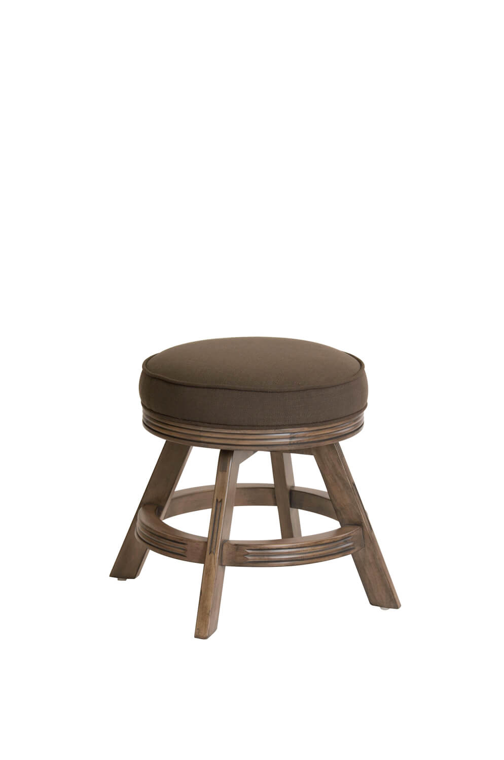 Buy Darafeevs 438 Backless Maple Vanity Swivel Stool Free Shipping