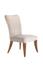 Darafeev's Treviso Formal Flexback Wood Dining Chair with Fabric Seat and Back Cushion