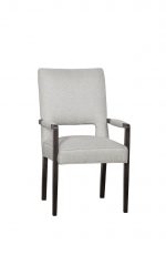 Fairfield's Thompson Wood Upholstered Dining Chair with Padded Arms