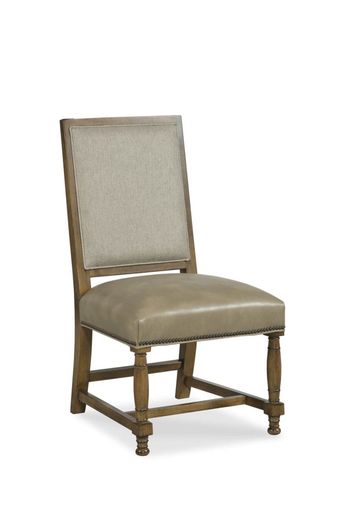 Fairfield's Ramsey Wood Side Chair Upholstered
