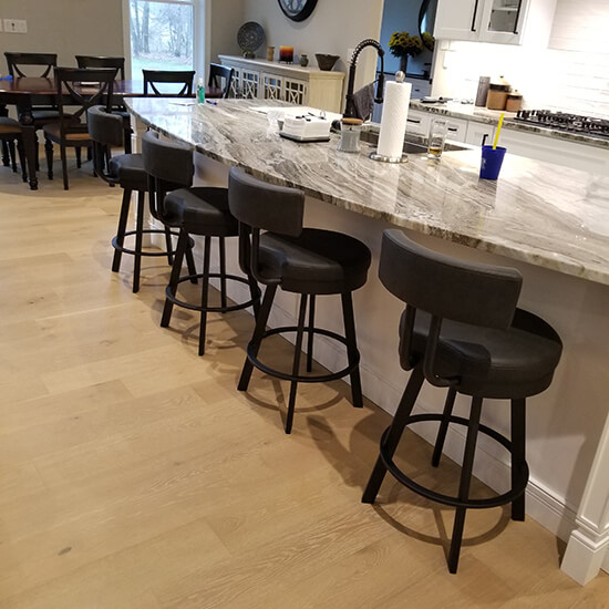 Buy Amisco's Barry Swivel Bar Stool for Modern Kitchens - Free shipping!