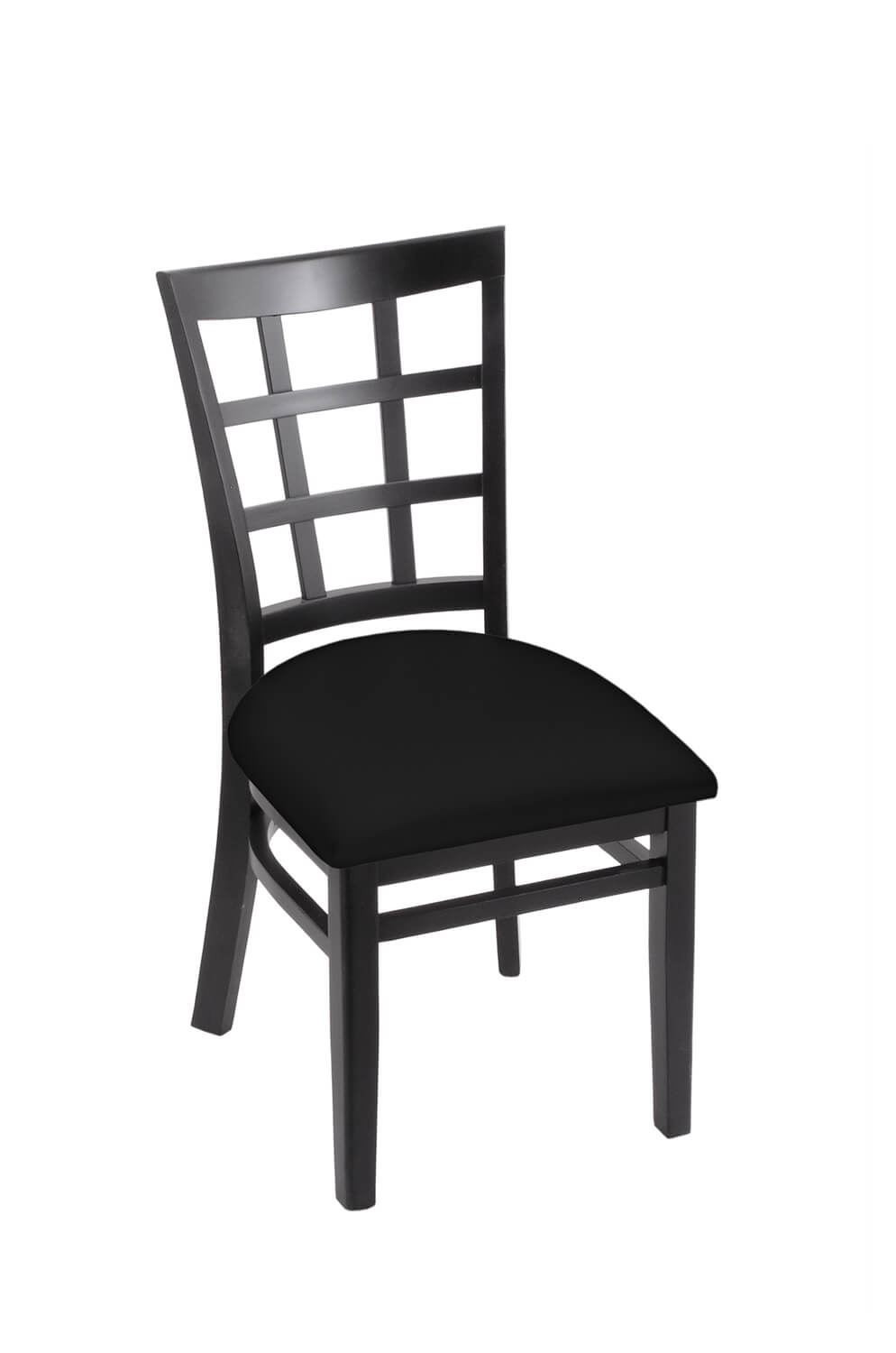 Restaurant Chair Cushion Seat Replacement for Metal Chairs, SET OF 4 BLACK  VINYL