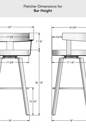 Amisco's Fletcher Dimensions for Bar Height