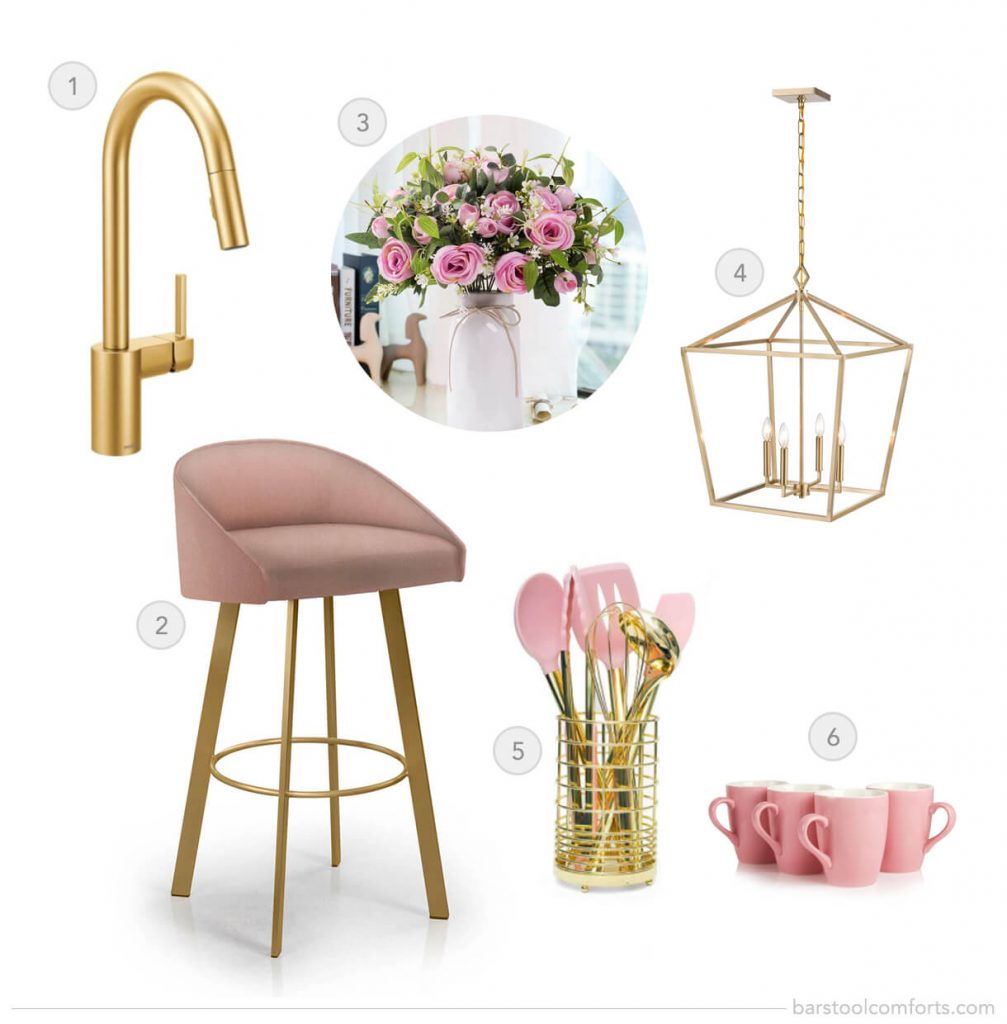 Rose Gold Kitchen Accessories  Gold Accessories Home Kitchen