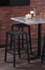 Holland's OD405 Backless Outdoor Bar Stools with Outdoor Bar Table