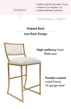 Features of this bar stool