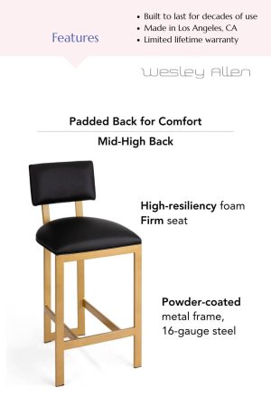 Features of this bar stool
