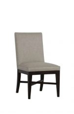 Fairfield's Macey Armless Modern Upholstered Wood Dining Chair