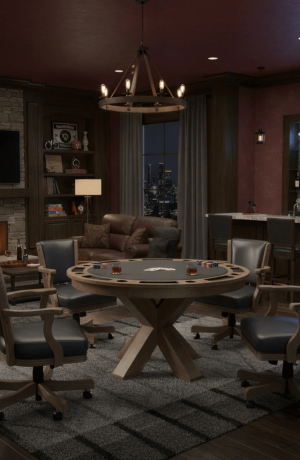 960 Caster Chairs with the Duke Table