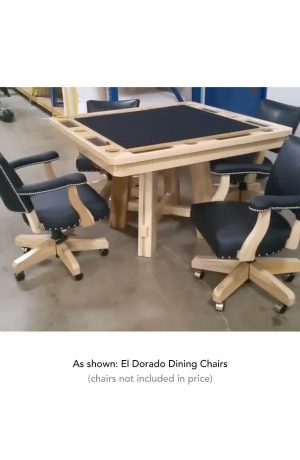 Darafeev's El Dorado Poker Dining Table with Chairs