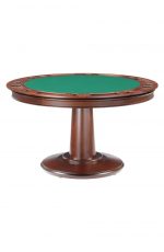 Darafeev's Liberty Wood Poker Table with Championship Green Felt