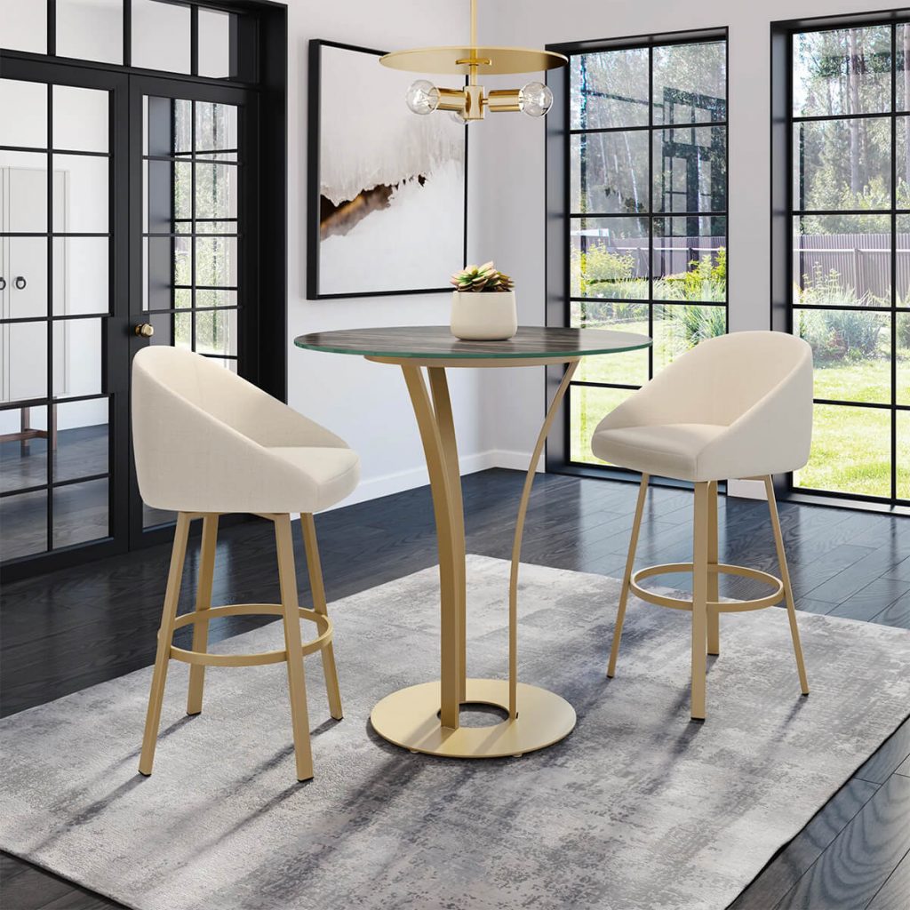 High bar stool discount table