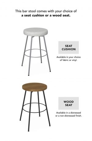 Amisco's Costa Cushion or Wood Seat Choice