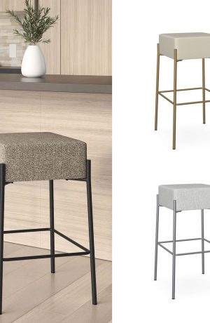 Amisco's Otis Customizable Bar Stool in a Variety of Colors