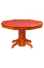 Darafeev's Corsica Traditional Wood Poker Table with Felt