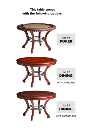 Darafeev's Madrid Round Table with Table Top Options