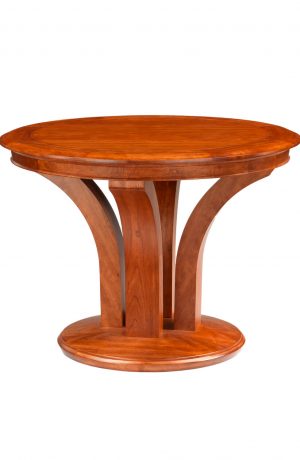 Darafeev's Treviso Round Gathering Wood Table - Luxury