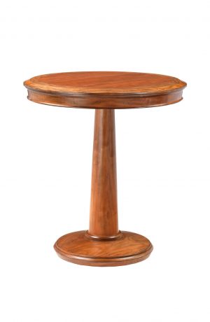 Darafeev's Treviso Tapered Wood Pub Table with 30-inch Round Top