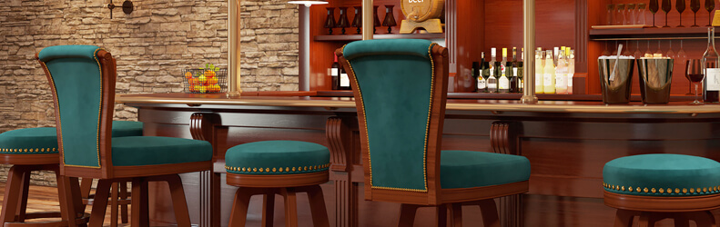 Featuring the Classic and Milano stools by Darafeev