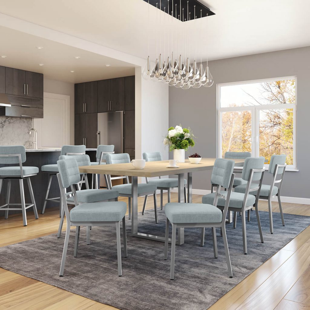 Tips for Choosing Bar Stools and Chairs in Open Concept Dining