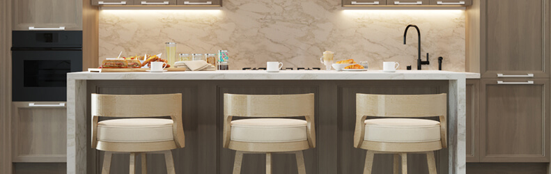Featuring the Gen stools by Darafeev