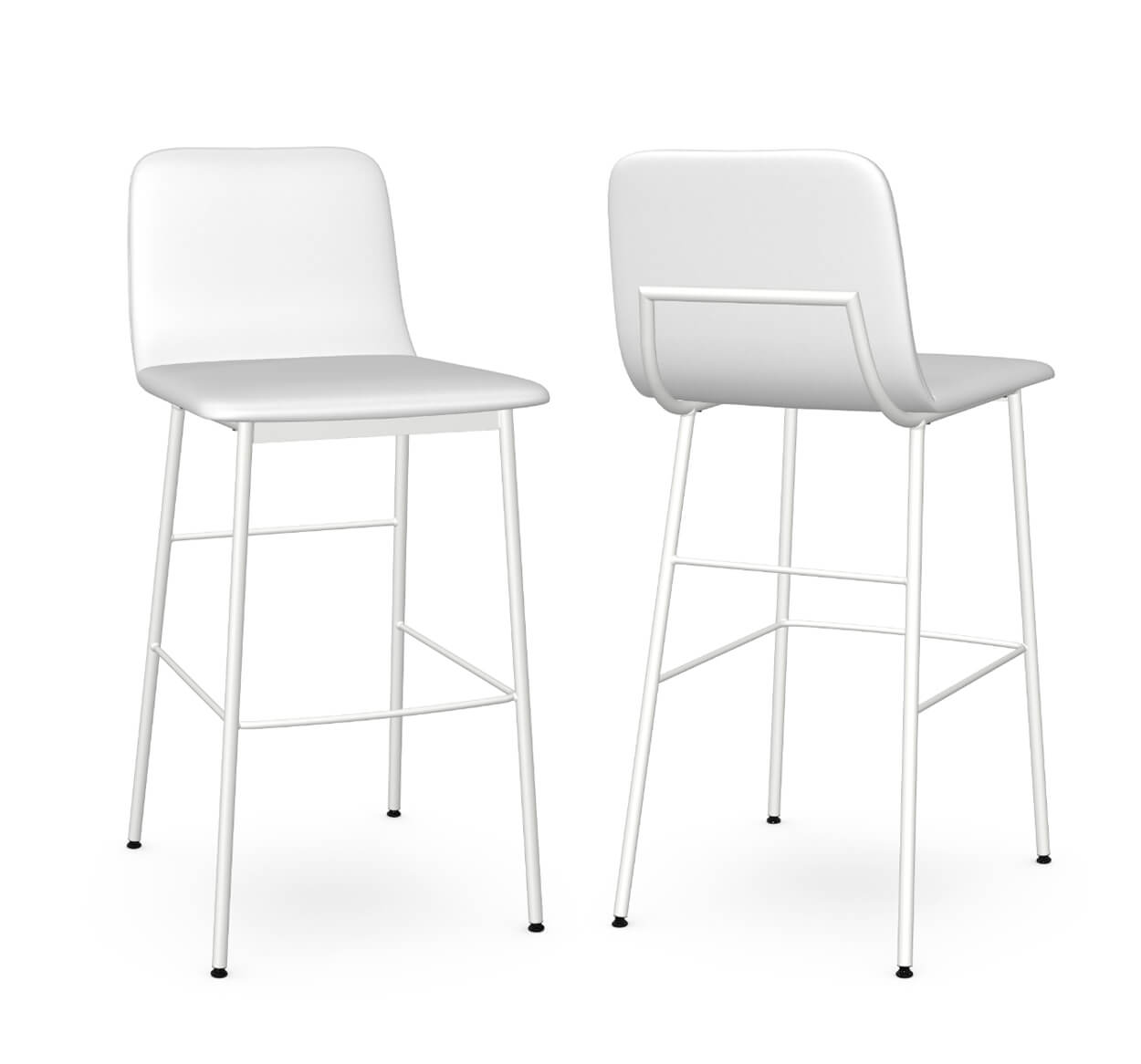 Designing with Black and White Kitchen Bar Stools • Barstool Comforts