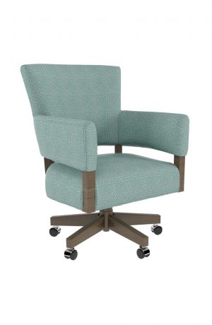 Darafeev's Euclid Dining Chair with Wheels