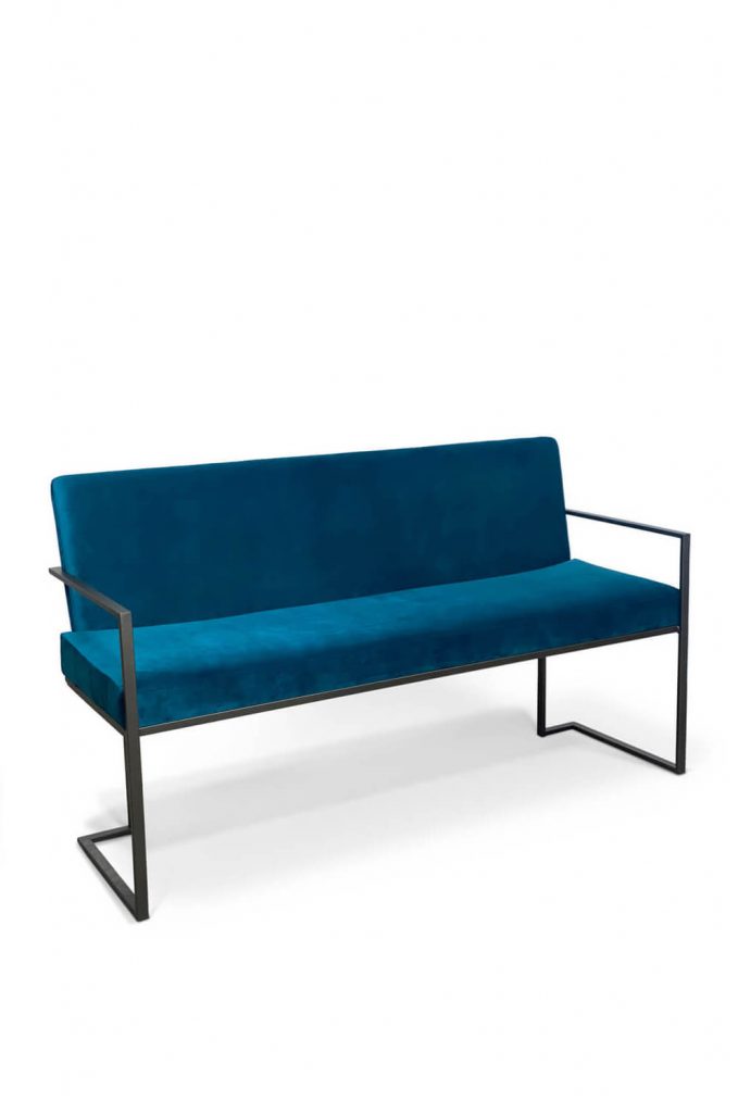 Marzan Modern Bench with Arms